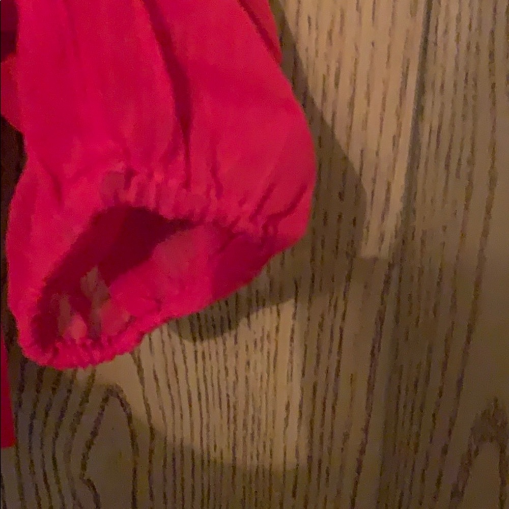 Sheer red blouse - Picture 3 of 3